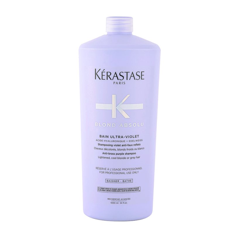 kerastase blond absolu bain ultra violet purple shampoo קרסטס אולטרה ויולט שמפו בלונד אבסולוט
