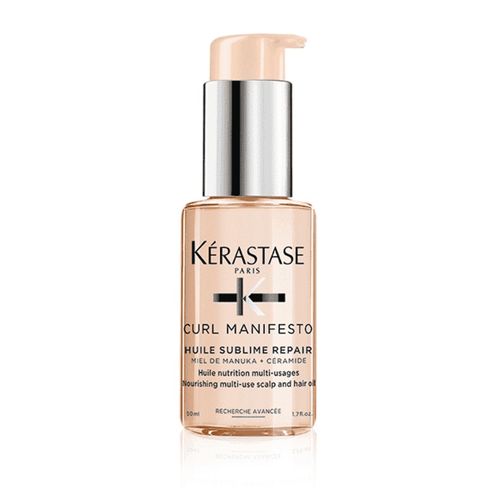 Kérastase Curl Manifesto Huile Sublime Repair 50ml - קרסטס קרל מניפסטו שמן לתלתלים ולקרקפת
