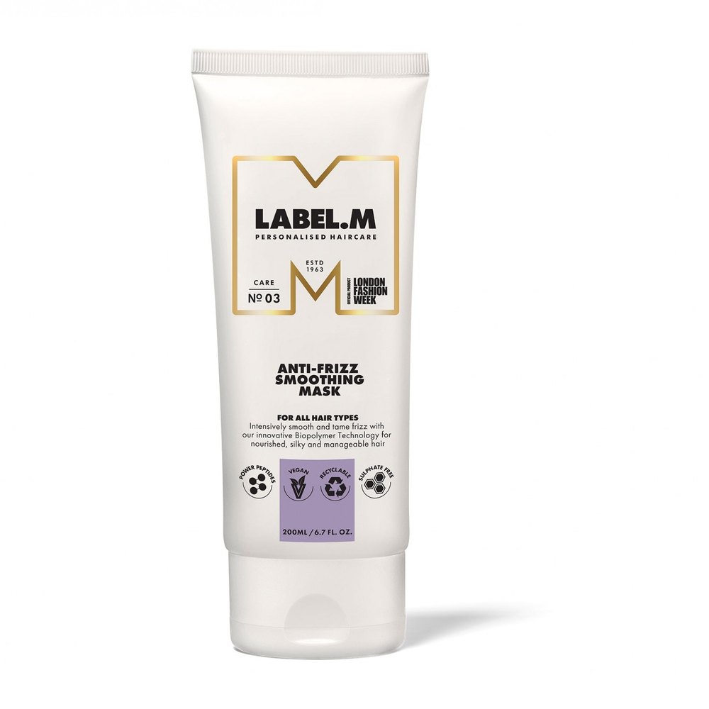 label.m Anti-Frizz Smoothing Mask 200ml - לייבל מ מסכה נגד פריז