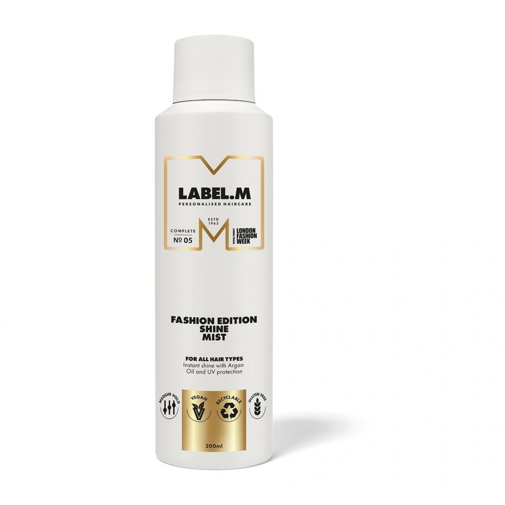 label.m Fashion Edition Shine Mist 200ml - לייבל מ תרסיס לברק
