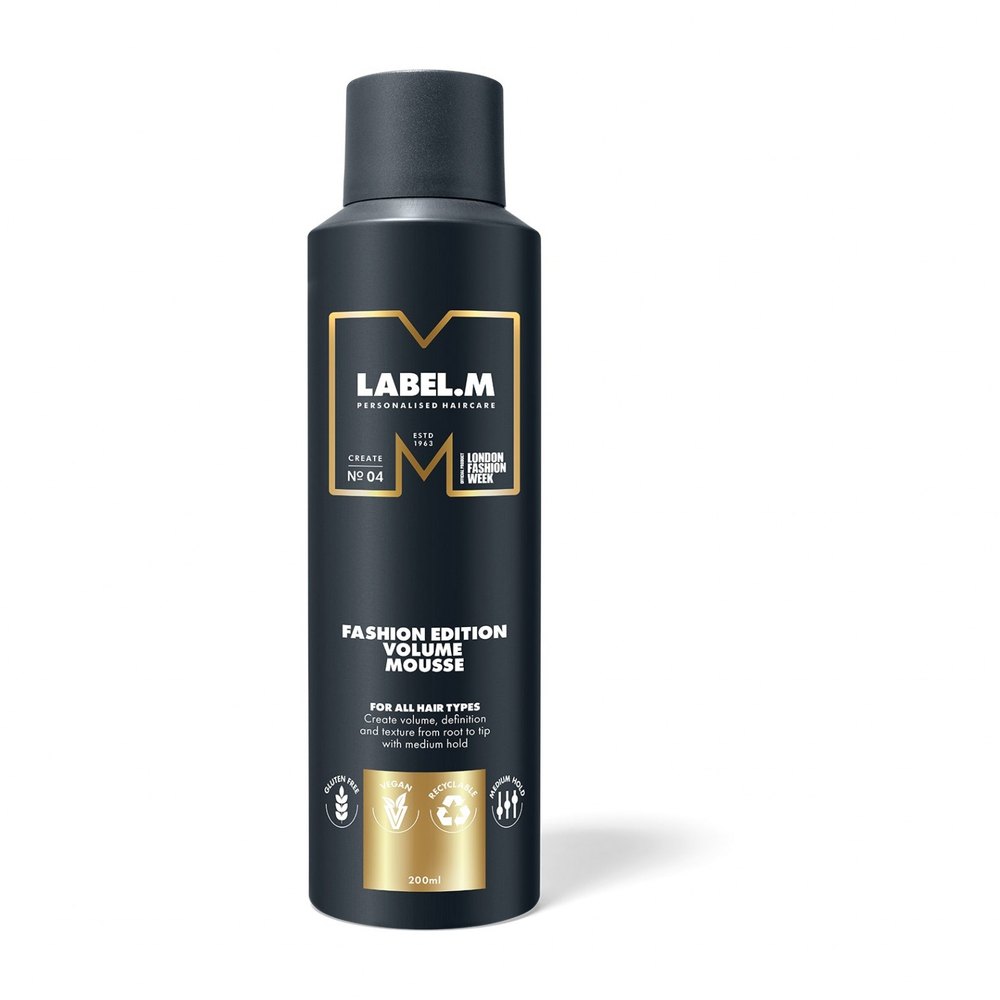 label.m Fashion Edition Volume Mousse 200ml - לייבל מ מוס לנפח