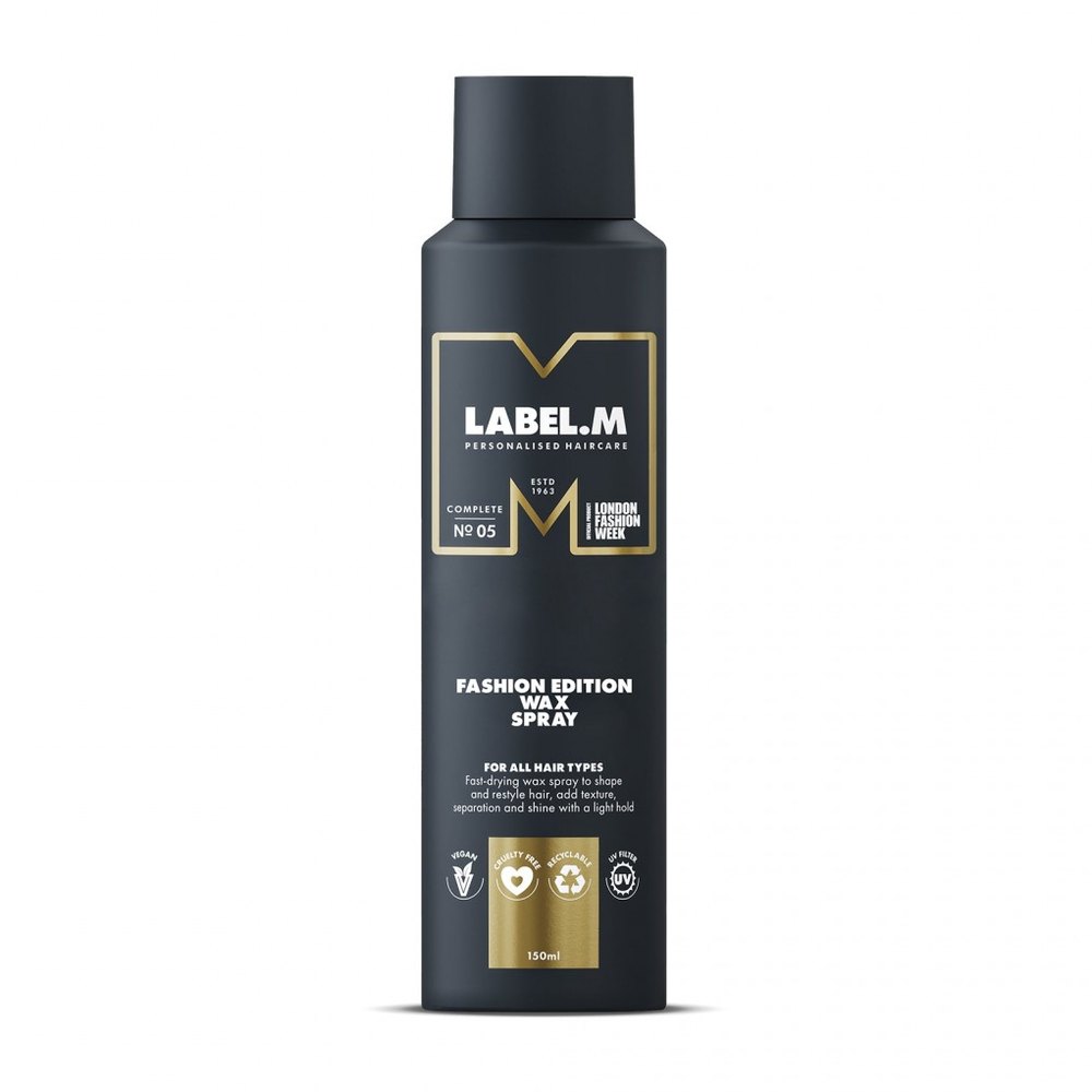 label.m Fashion Edition Wax Spray - לייבל מ תרסיס שעווה למרקם וברק