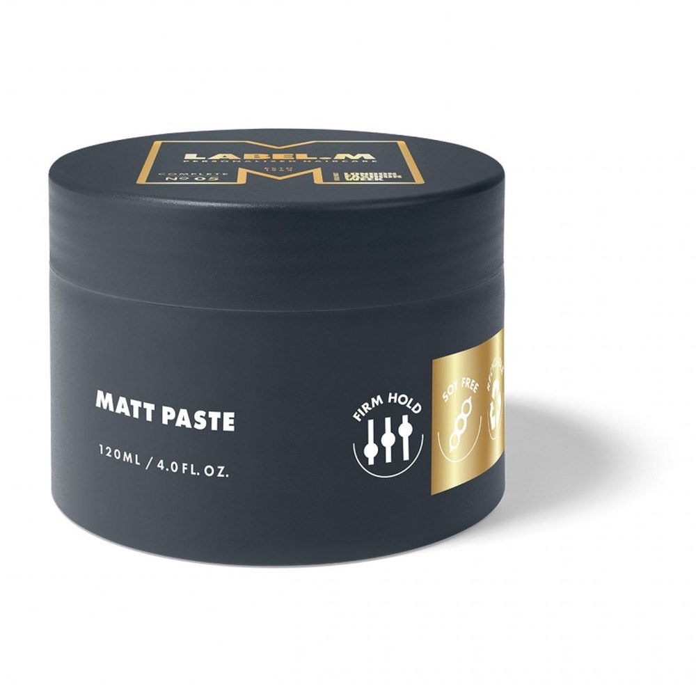label.m Matt Paste 120ml - לייבל מ משחה לעיצוב בגימור מט
