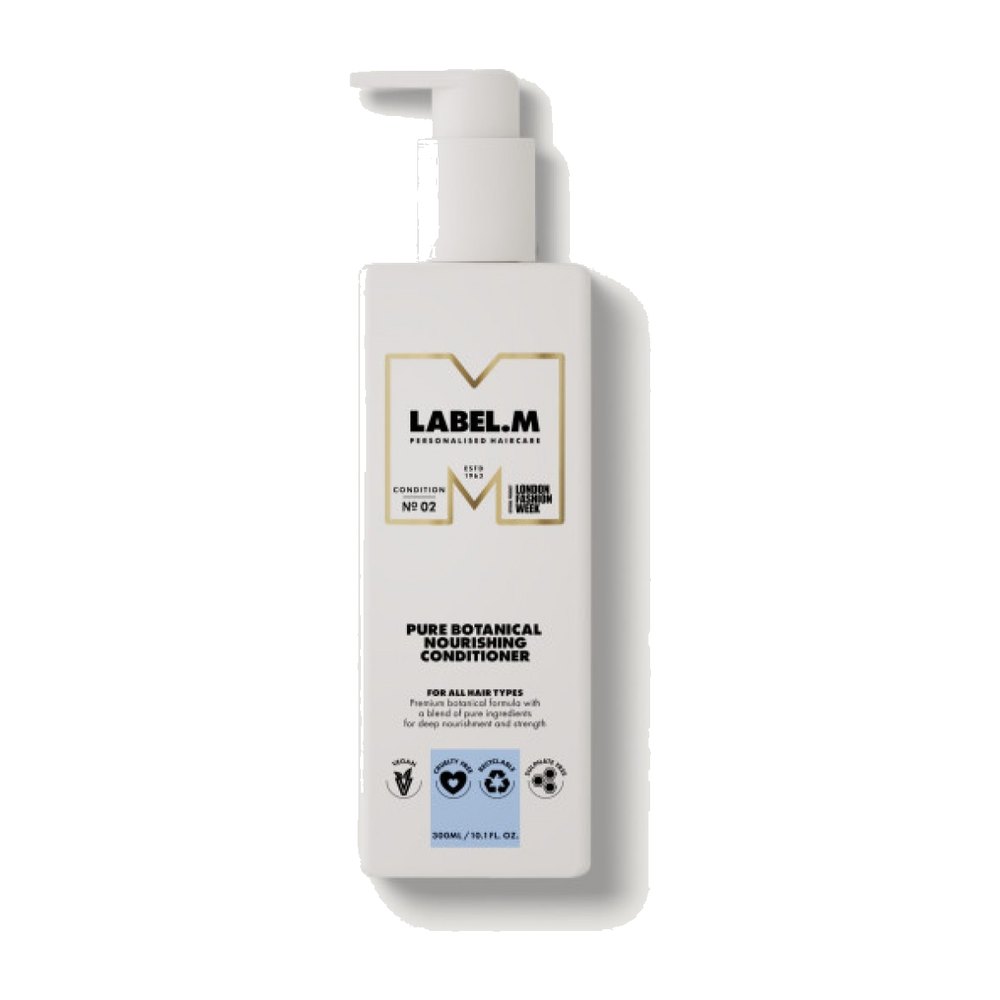 label.m Pure Botanical Nourishing Conditioner 300ml - לייבל מ מרכך פיור בוטניקל לשיער יבש