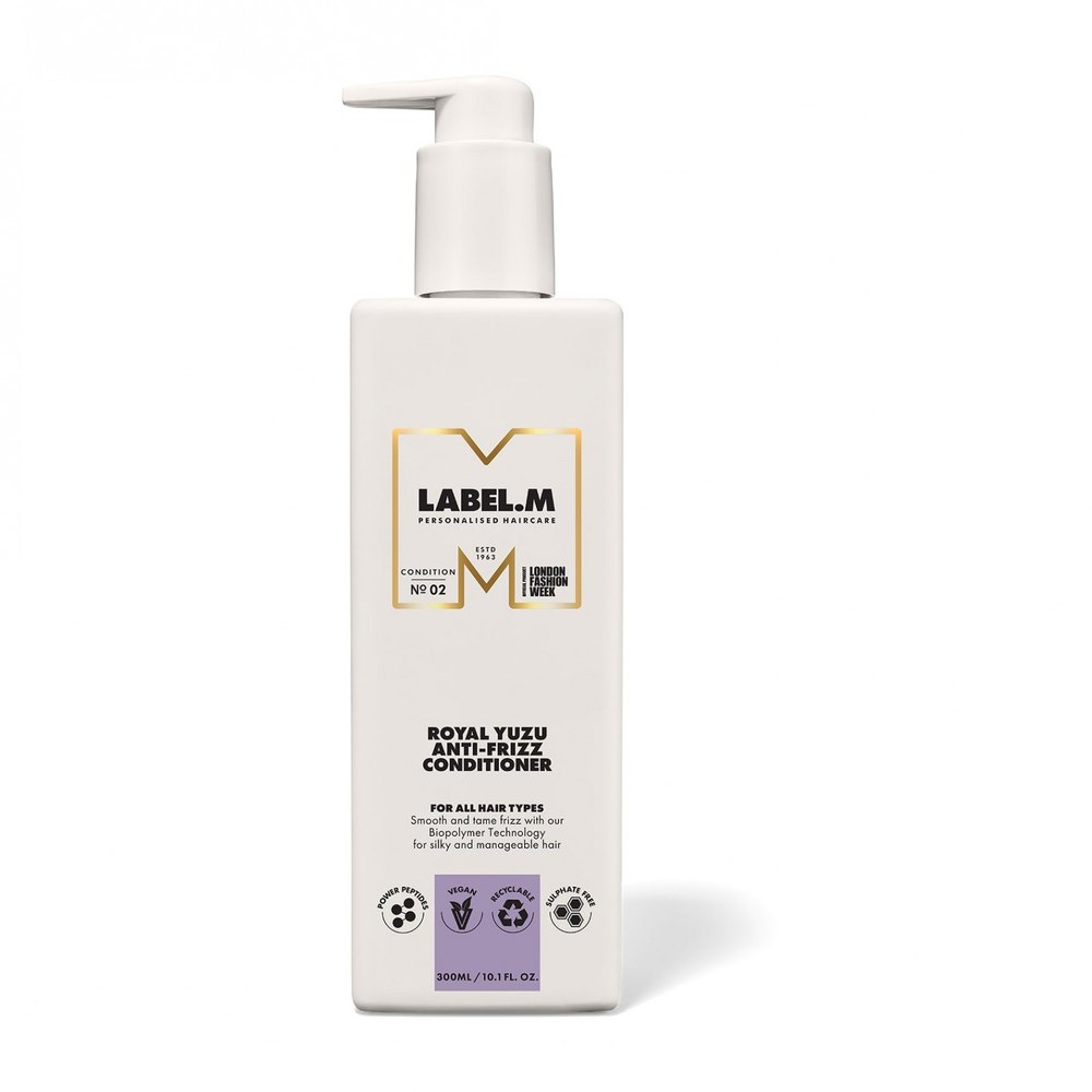 label.m Royal Yuzu Anti-Frizz Conditioner 300ml - לייבל מ מרכך רויאל יוזו נגד פריז