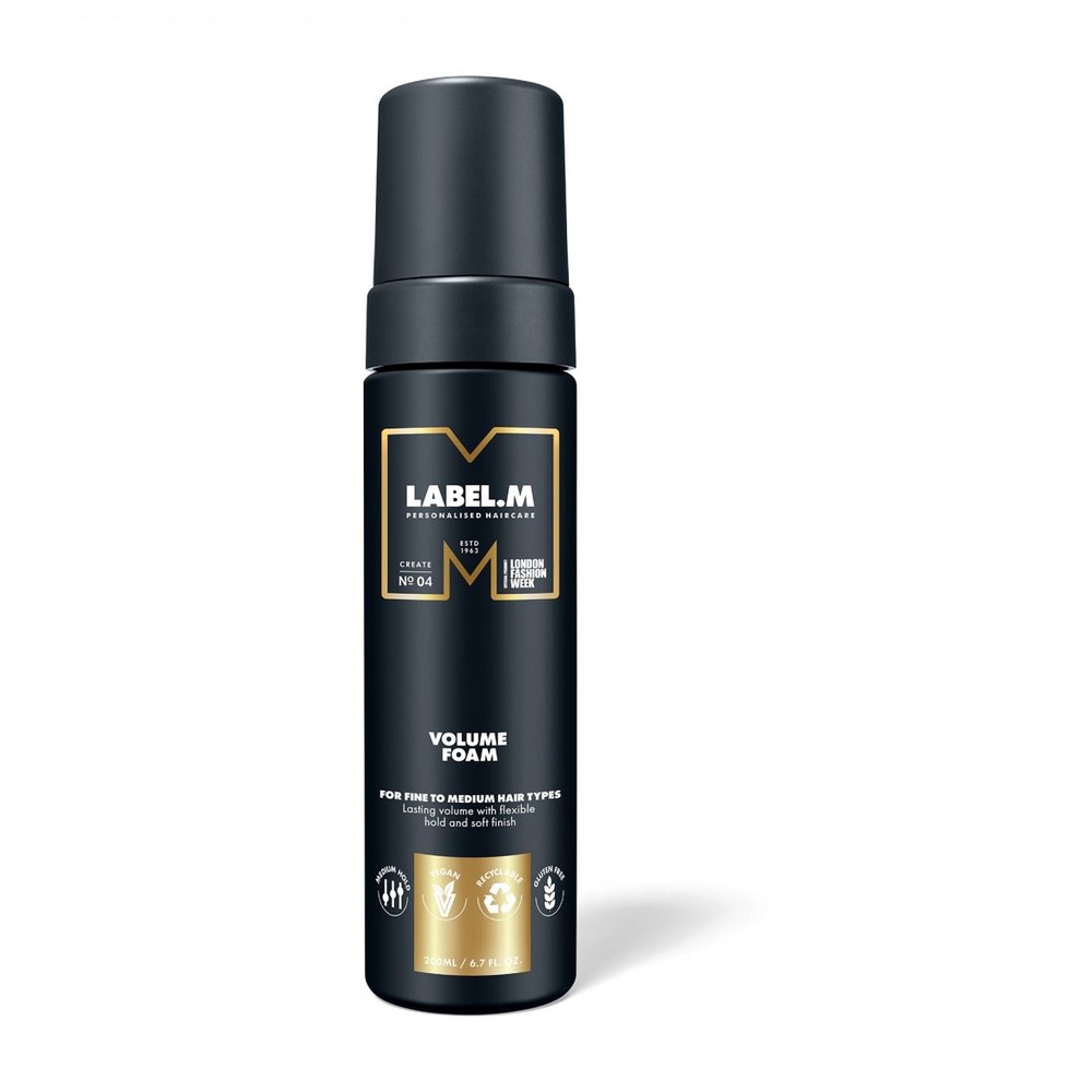 label.m Volume Foam 200ml - לייבל מ מוס רך לנפח