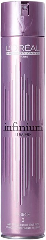 loreal infinium lumiere force 2 לוריאל אינפיניום ספריי לעיצוב השיער