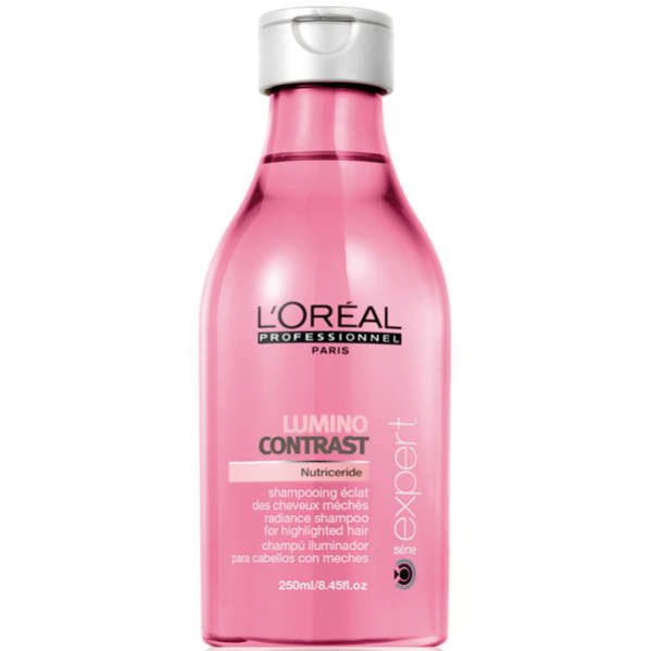 loreal paris expert lumino contrast shampoo 250ml לוריאל אקספרט שמפו לשיער צבוע