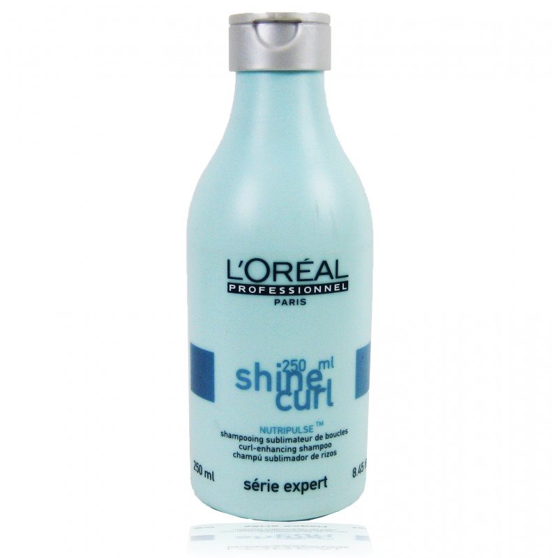 loreal pro shine curl 250ml קרסטס פרו שמפו לשיער מתולתל