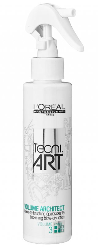 LOREAL PROFESSIONNEL TECNI ART VOLUME ARCHITECT 150ml לוריאל ספריי לנזקי החום מספר 3