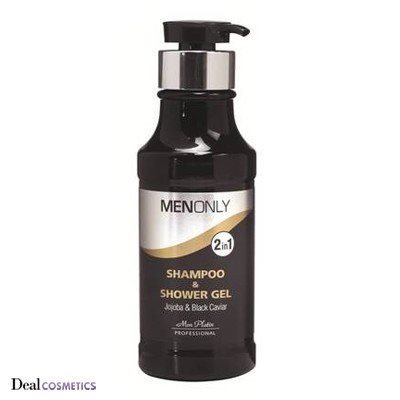 menonly shampoo and shower gel 2 in 1 מן אונלי שמפו וסבון רחצה לגבר