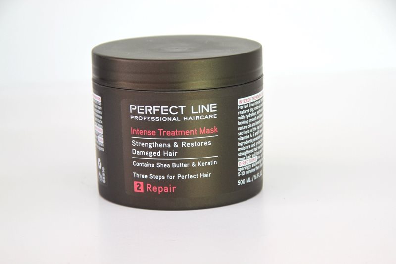 perfect line intense treatment mask 2 repair 500ml פרפקט ליין מסיכה שיקומית לשיער