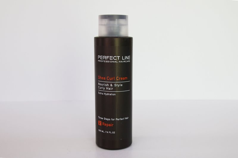 perfect line shea curl cream 2 repair 500ml פרפקט ליין קרם שיאה עם לחות לשיער מתולתל
