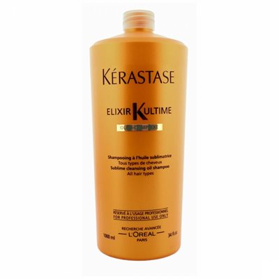 KERASTASE elixir ultime bain elixir ultime 1000ml קרסטס אליקסיר אולטיים שמפו ליטר